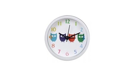 Hama 00123174 Kids Alarm Clock, Uiltjes, Wit
