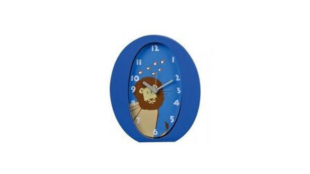 Hama 00123176 Kids Alarm Clock, Leeuw, Blauw