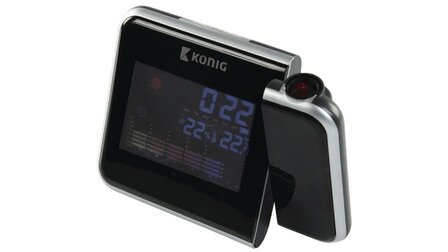 K&ouml;nig WS103N LCD Projectieklok met Weersvoorspelling